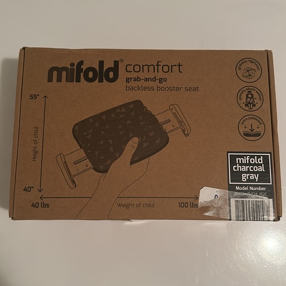 Mifold folding booster seat - Picture 4 of 4
